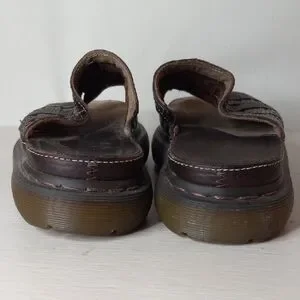 Dr. Martens | Shoes | Dr Martens Dark Brown Plaid Slide  display picture 2